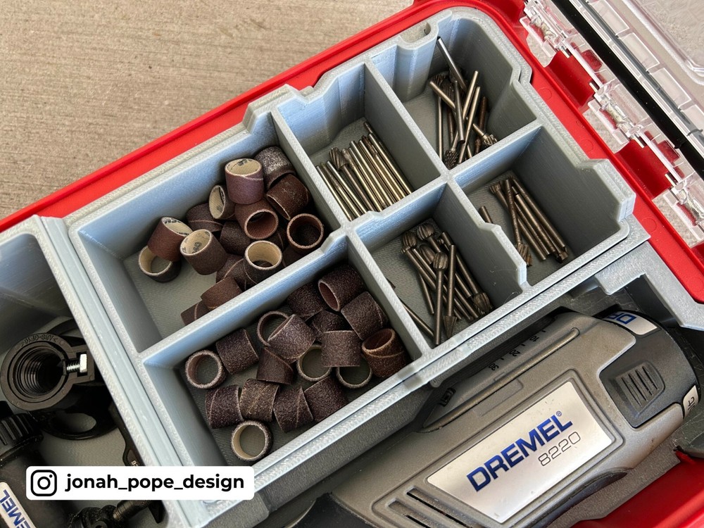 Milwaukee Packout Insert for DREMEL 8220 Rotary Tool (Insert Only)