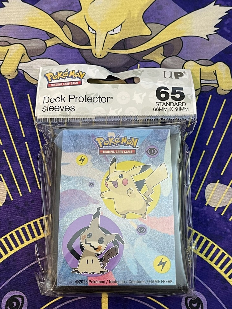 Pokemon Ultra Pro Deck Protector Sleeves - Pikachu & Mimikyu