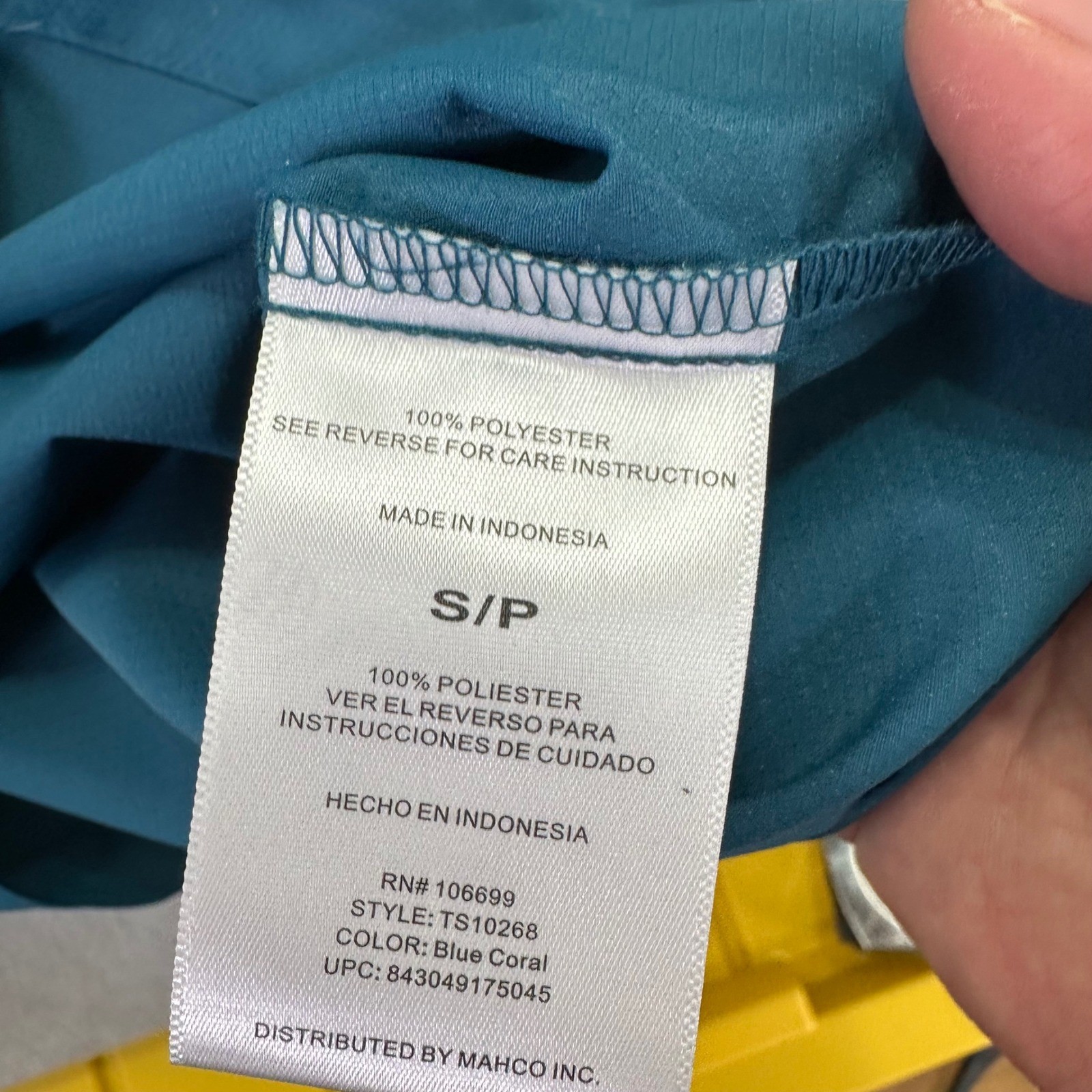 Habit Vented Fishing Shirt Men's Small Blue Short Sleeve Outdoors UPF 40+ Solar