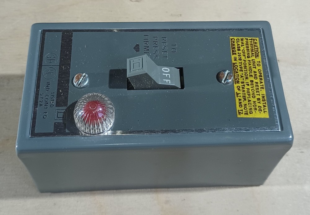Square D 2510FG1 Manual Starter