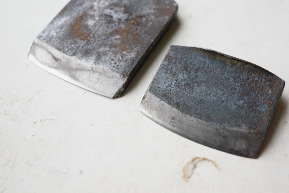 UnknownBrand Kanna Plane 2pc Set Woodworking Tool Vintage Chisel Planes