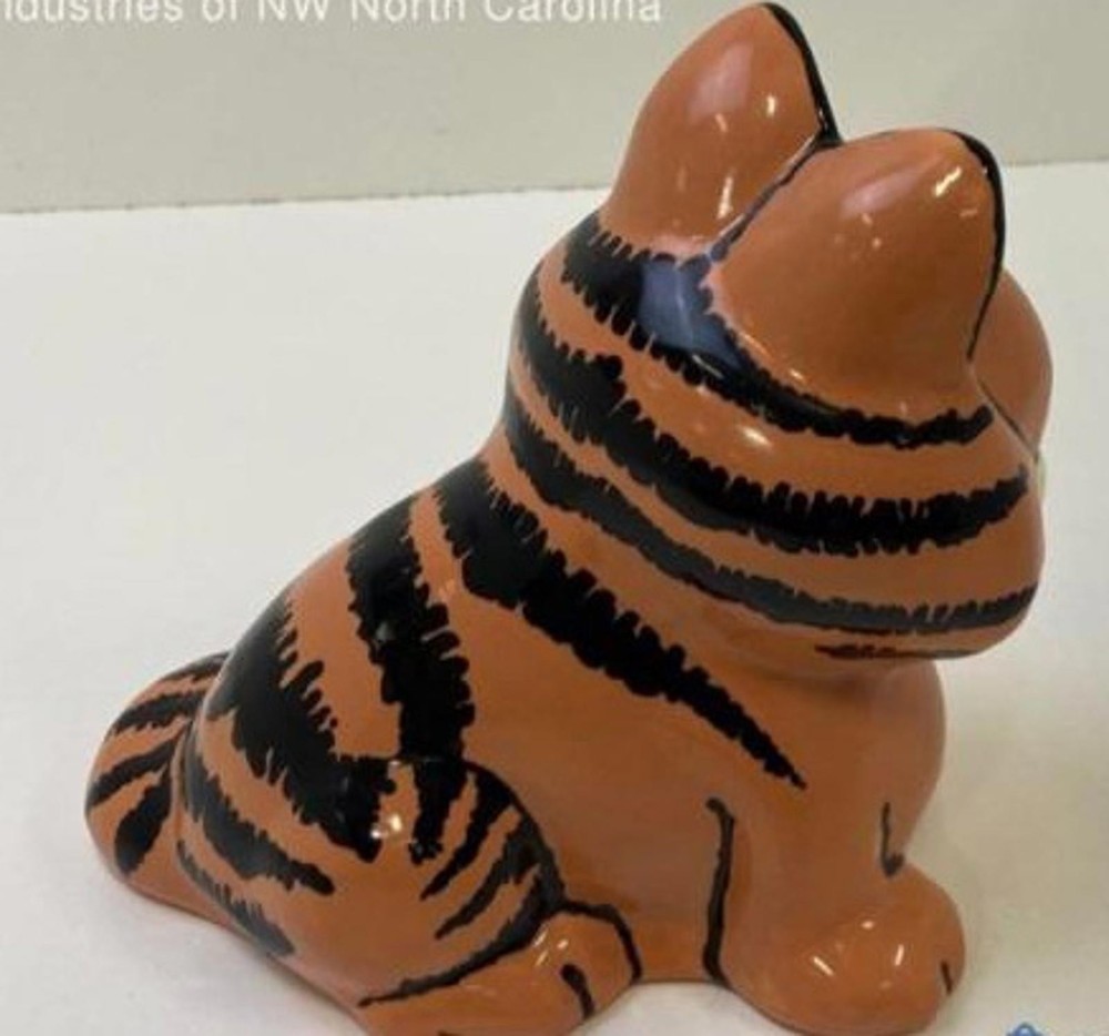 Vintage Garfield Ceramic Figurine