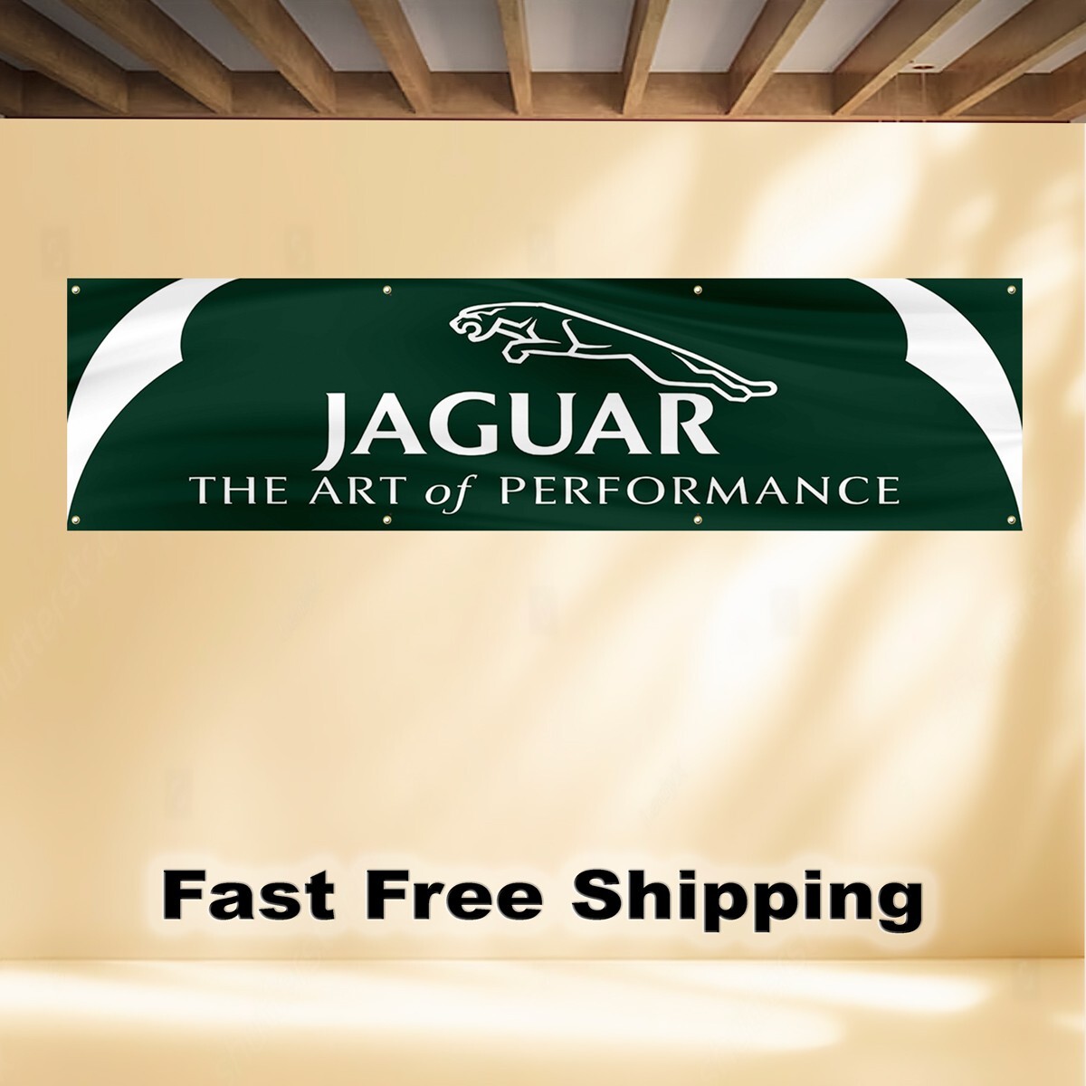 JAGUAR 2'X8' BANNER FLAG
