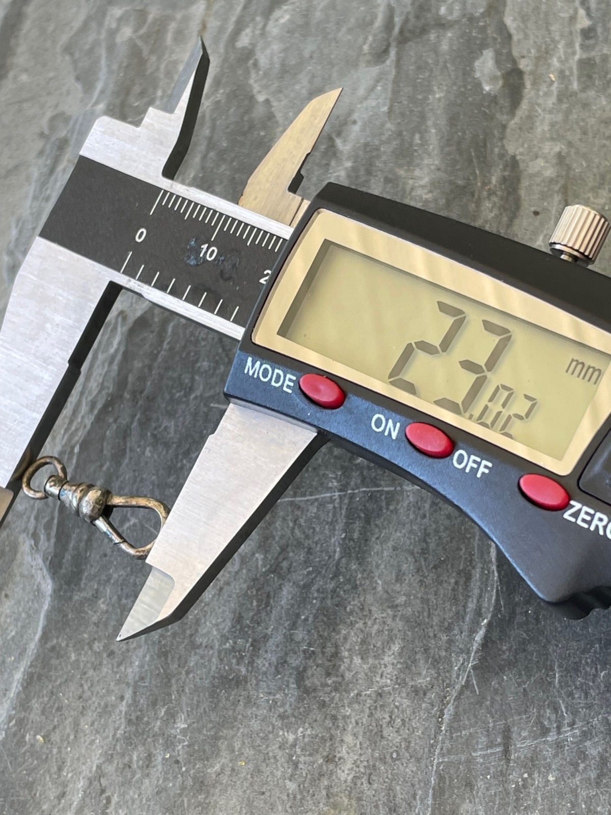 Harvest Repair Vintage Dog Clip Swivel Clasp Silver Tone for Pocket Watch Chain