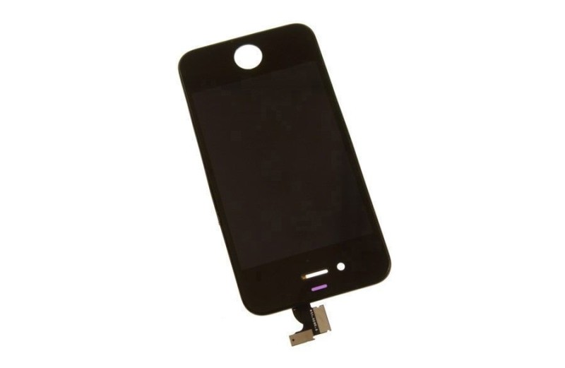 100-7948 - LCD, Digitizer & Frame Assembly (Black) For iPhone 4