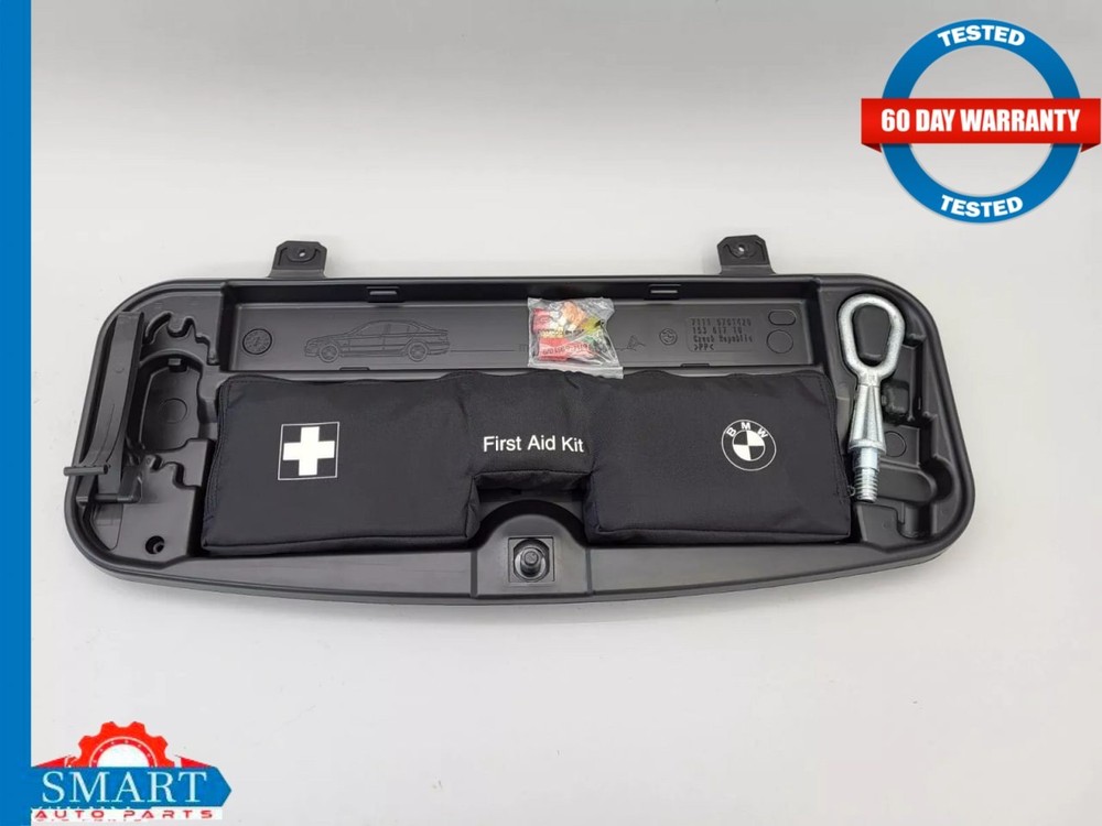 BMW E60 Trunk Emergency Tool Box Kit 04-07 OEM
