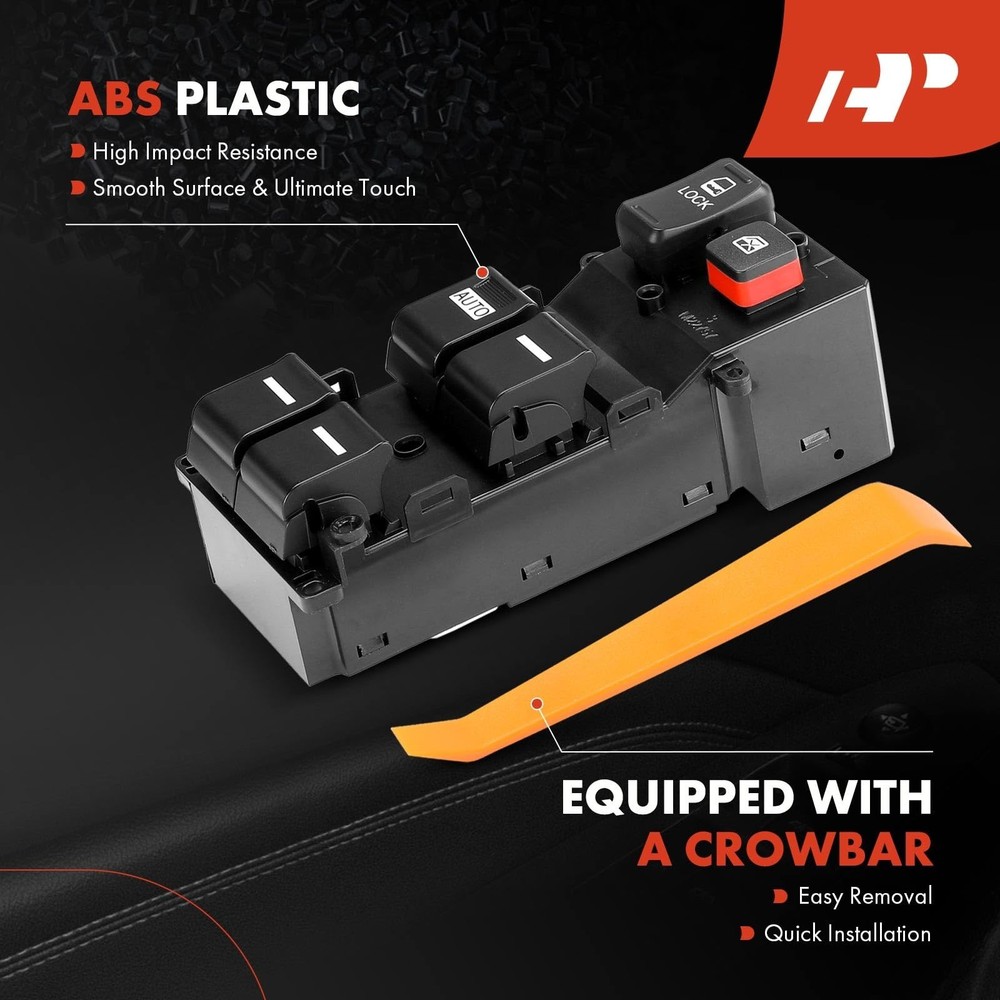 A-Premium Master Power Window Switch Compatible with Honda Ridgeline 2006 200...