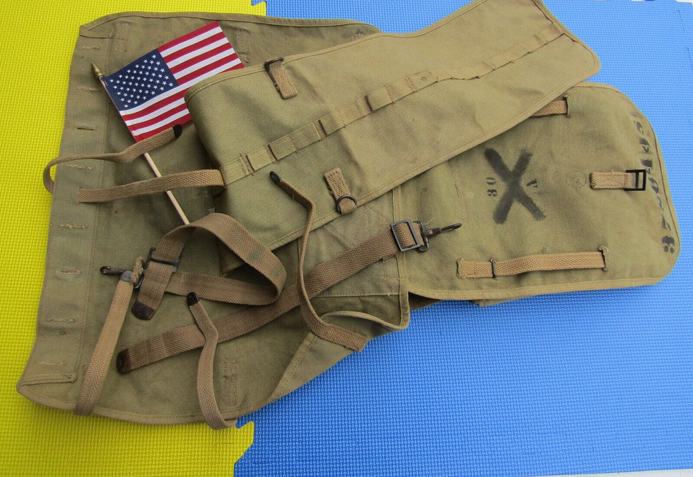 WW I U.S. Army Combat Backpack, Original !