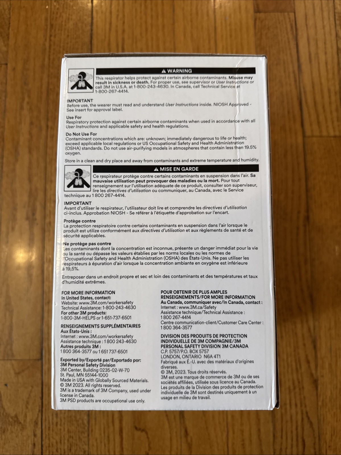 3M 6800 Full Facepiece Reusable Respirator Protection MEDIUM Med Seller In USA