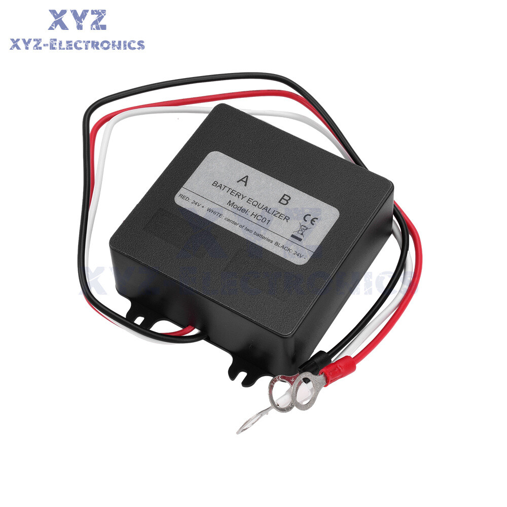 12V/24V Battery Equalizer BMS Solar System Battery Balancer Control 2 Batteries