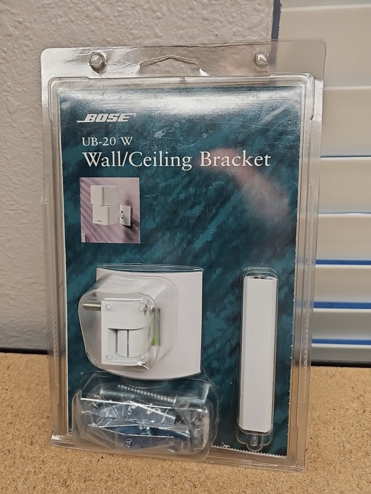 BOSE White UB-20W Wall Ceiling / Bracket New Includes Mounting Hardware (A3)