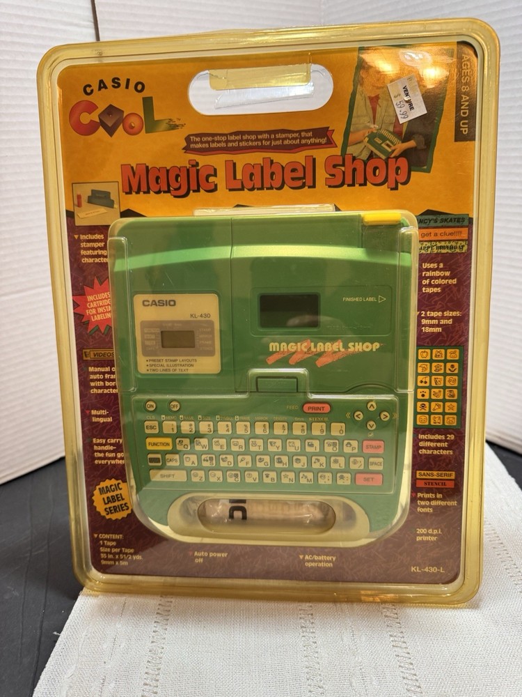 New Casio KL-430 EZ-Label Printer