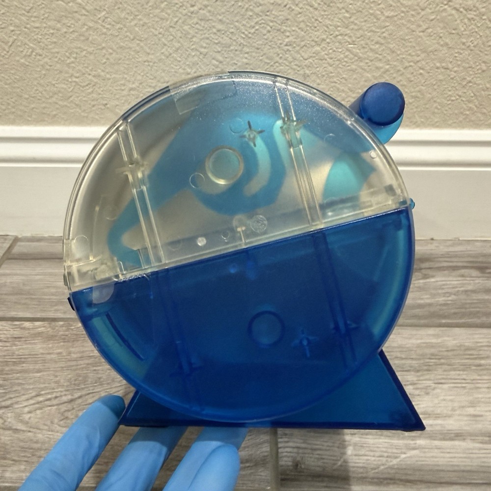 DiscGear DiscSelect 80 Disc Hard Shell CD DVD Game Holder Storage Case - BLUE
