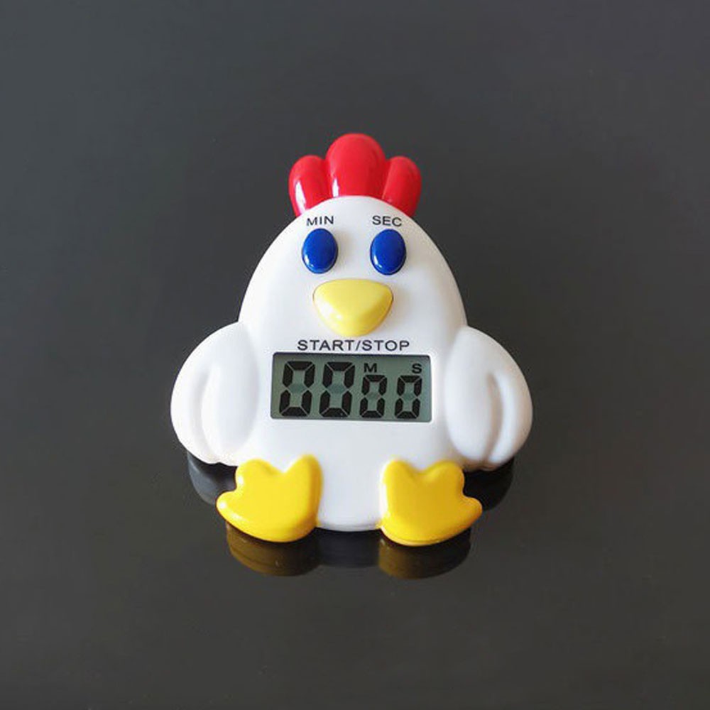 Kitchen Electronic Chicken Timer LCD Digital Display Birthday Present Tools CW