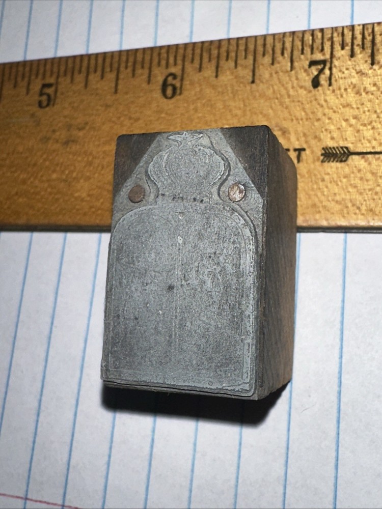 Printing Block “ Ten Commandments “ Eagle Crown