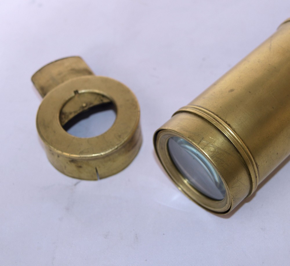 Three draw telescope – J. Newton, Halifax.