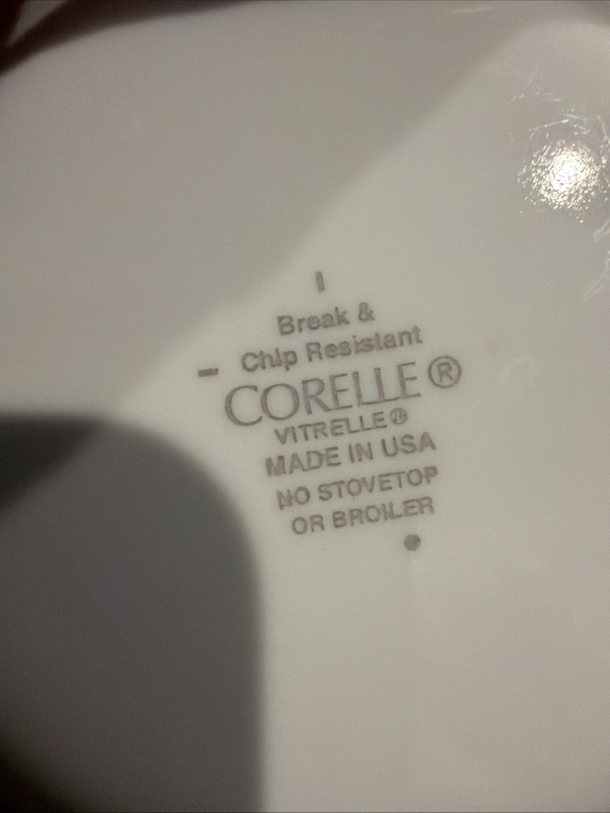 Set of 4 Corelle Winter Frost White Fruit/Dessert Sauce Bowl Plate 4.75” USA