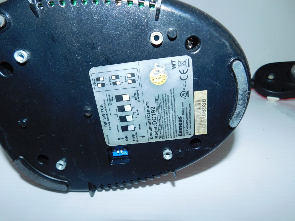 ^^ LUMENS DIGITAL OPTICS INC MODEL DC192 DOCUMENT CAMERA (PTQ85)