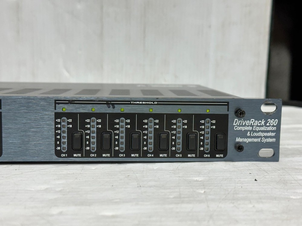 DBX Drive Rack 260 Complete Equalizer & Speaker Management System #7461 (THS)
