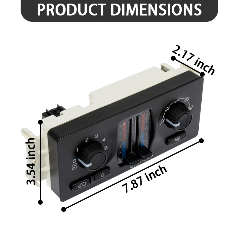 599-210XD AC Heater Climate Control Module For Chevrolet Silverado 2500 599210XD