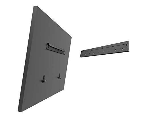 Mount Plus MP-NS400 No Stud Tilt TV Wall | Quick Studless 1 Pack