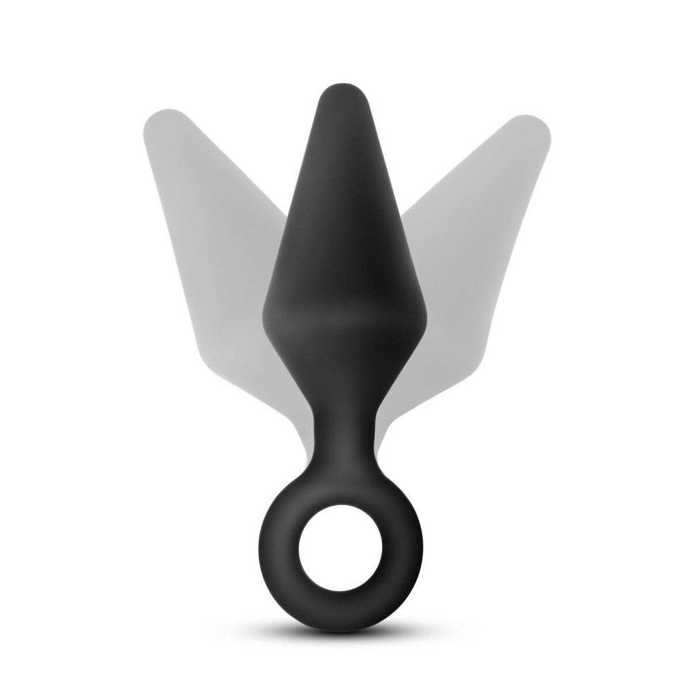 Anal Adventures Platinum 3'' Small Beginners Silicone Training Loop Butt Plug