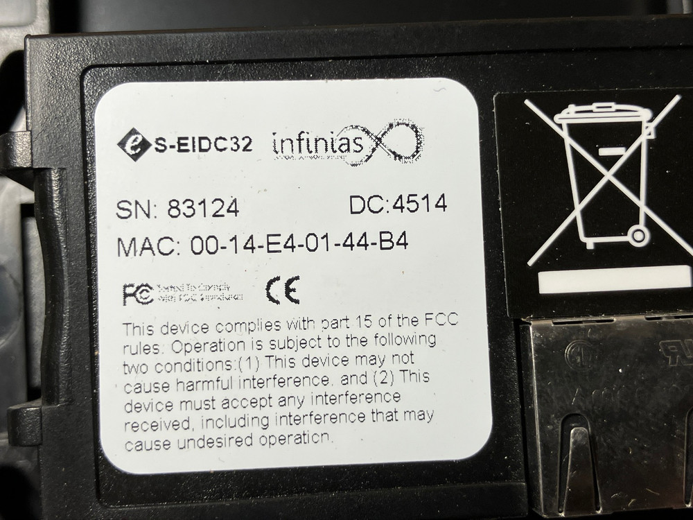 3xLogic S-EIDC32 Infinias eIDC32 Ethernet Integrated Door Controller PoE Module