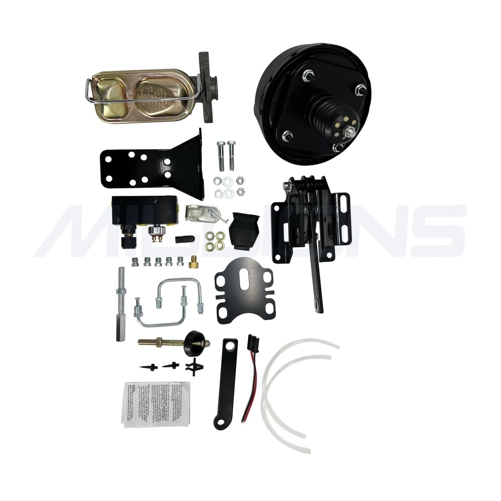 7" Single Power Booster Brake Conversion Kit&Valve For 1957-77 Ford F-100 Truck