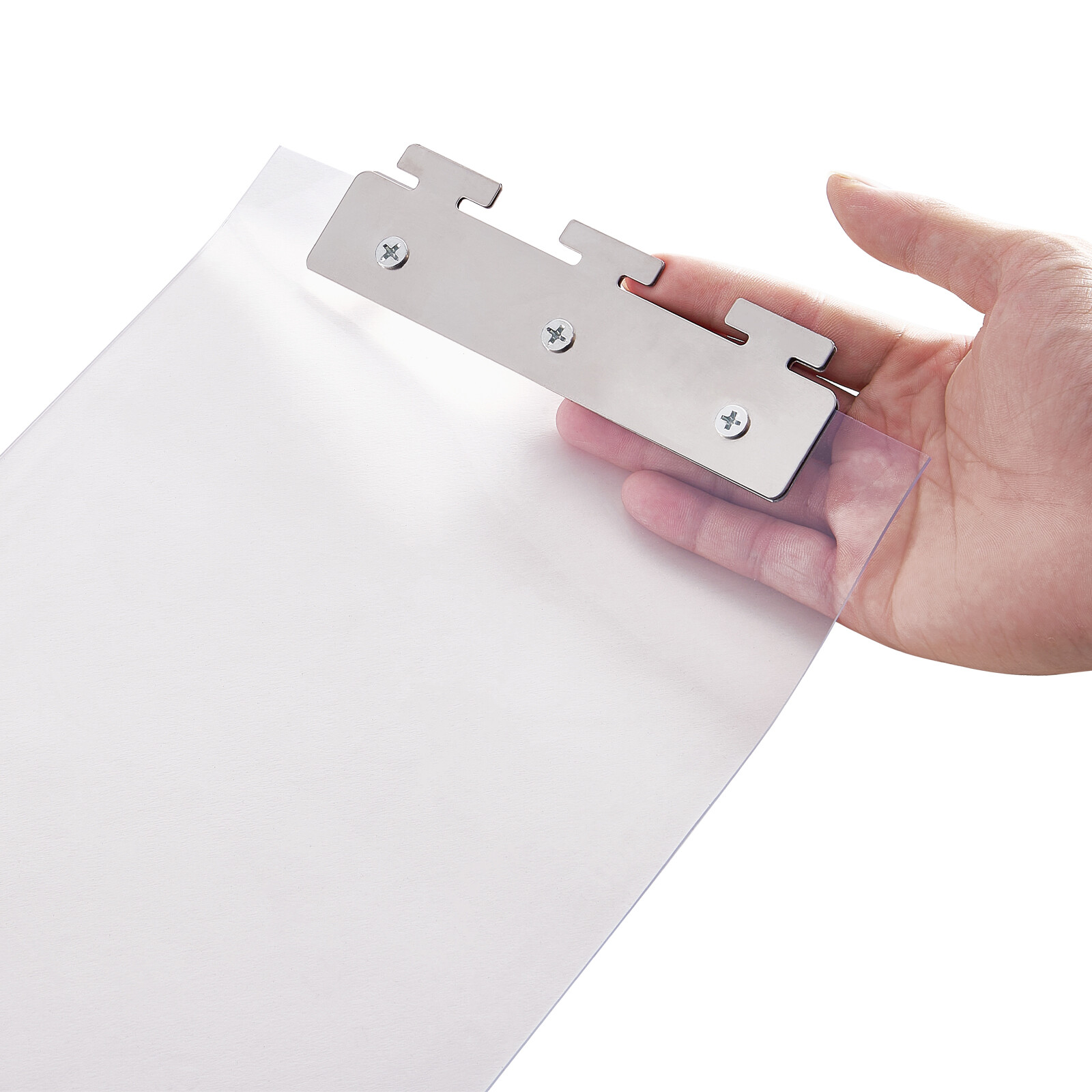 VEVOR Strip Curtain PVC Door Curtain 38" x 84" Cooler Freezer Clear Plastic