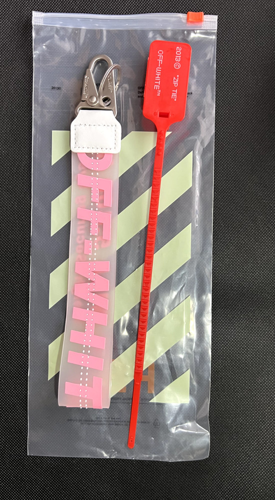 OFF-WHITE Keychain Lanyard Industrial Clasp
