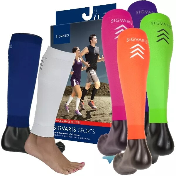 Sigvaris Performance Calf Sleeves  Men Women Unisex 20-30 Compression Size Color