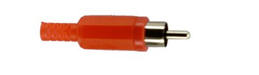 [ Whadda Velleman CA047R ] Phono (RCA) Plug - Red