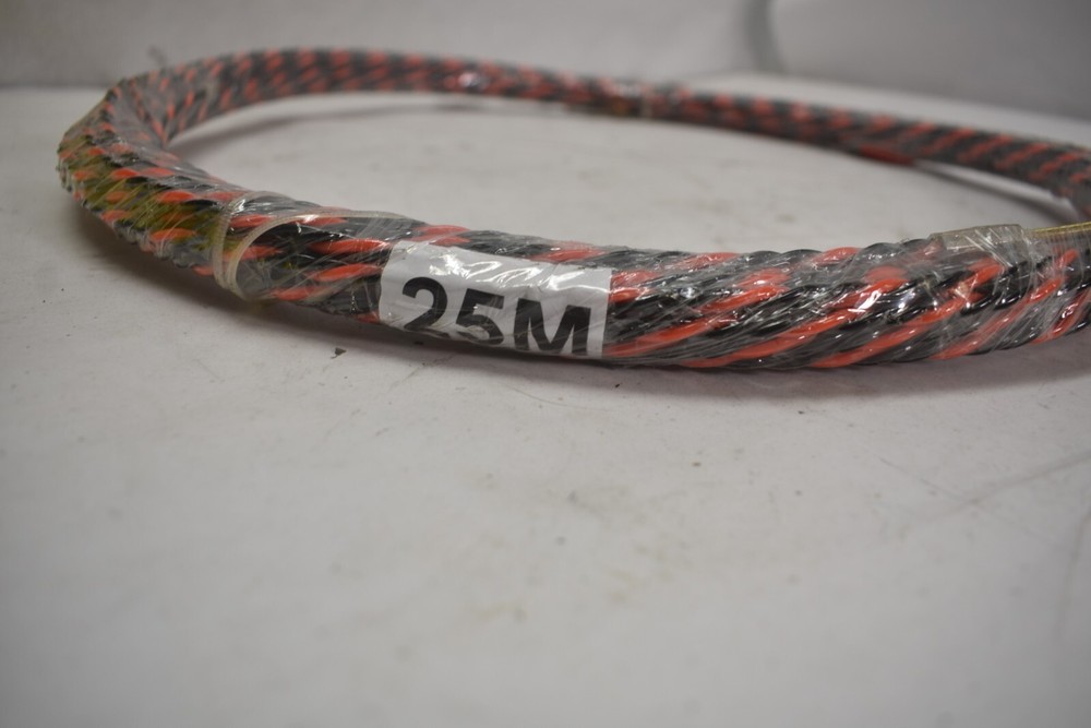 Electrician Threader Fish Belt Puller Stringer 3-Strand Threader Wire Cable 25m