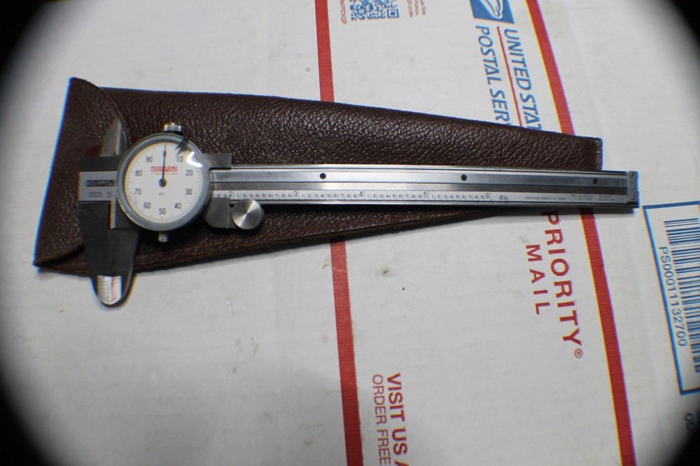 Modern Tools 6" Dial Caliper w/case