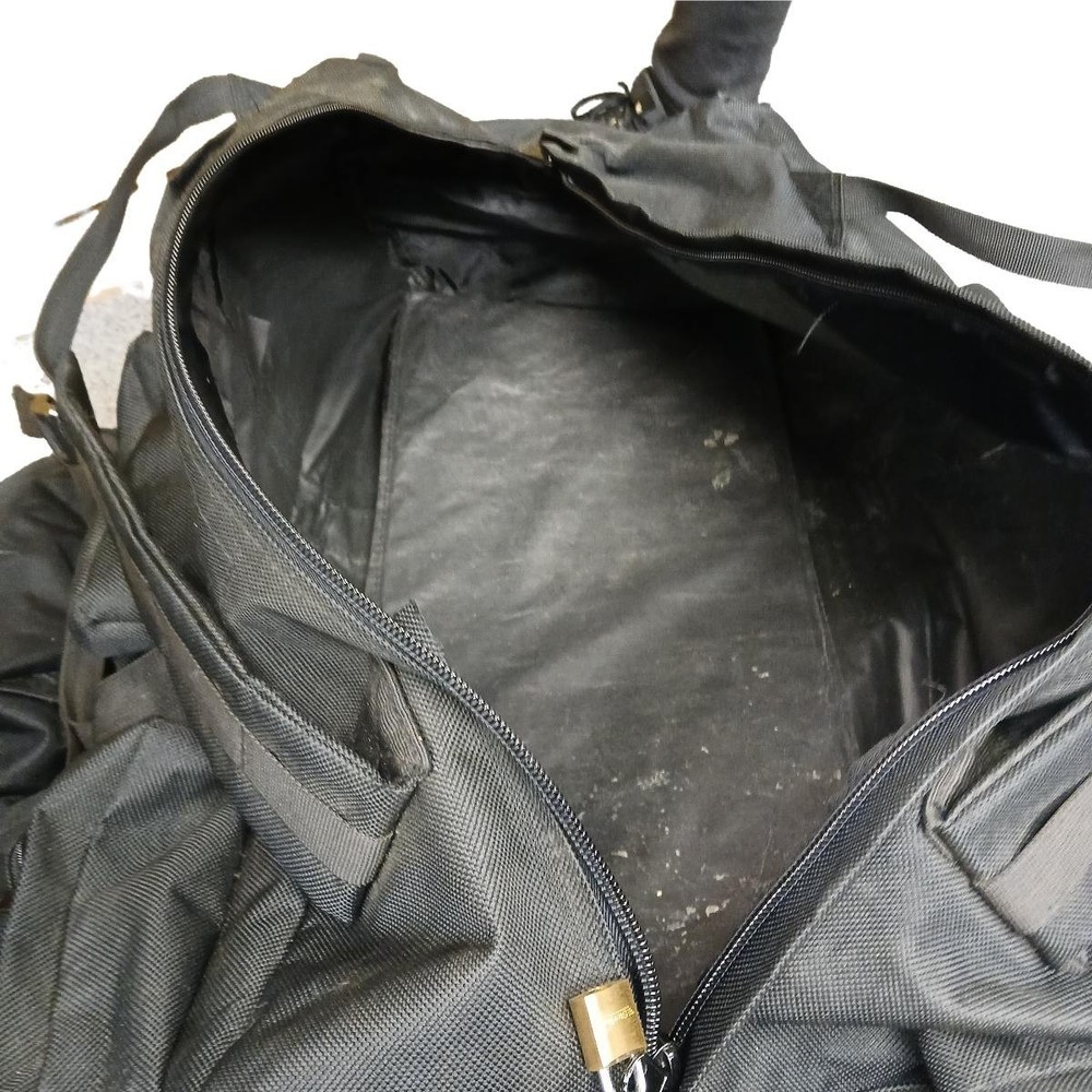 Deployment Kit Bag Backpack Large Black Straps Nylon Duffel Bag Overnight 100L