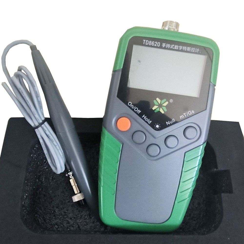 Digital Portable Gauss Meter with Display Class 5 Accuracy Range 200mt/2000mt