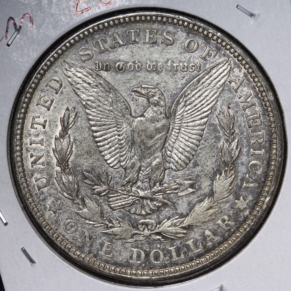1921-D Morgan Silver Dollar CHOICE BU UNCIRCULATED MS E357 KEM