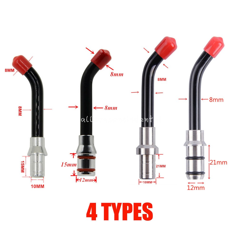 4 Type Dental Universal LED Curing Light Lamp Wireless Cordless Fiber Guide Tips