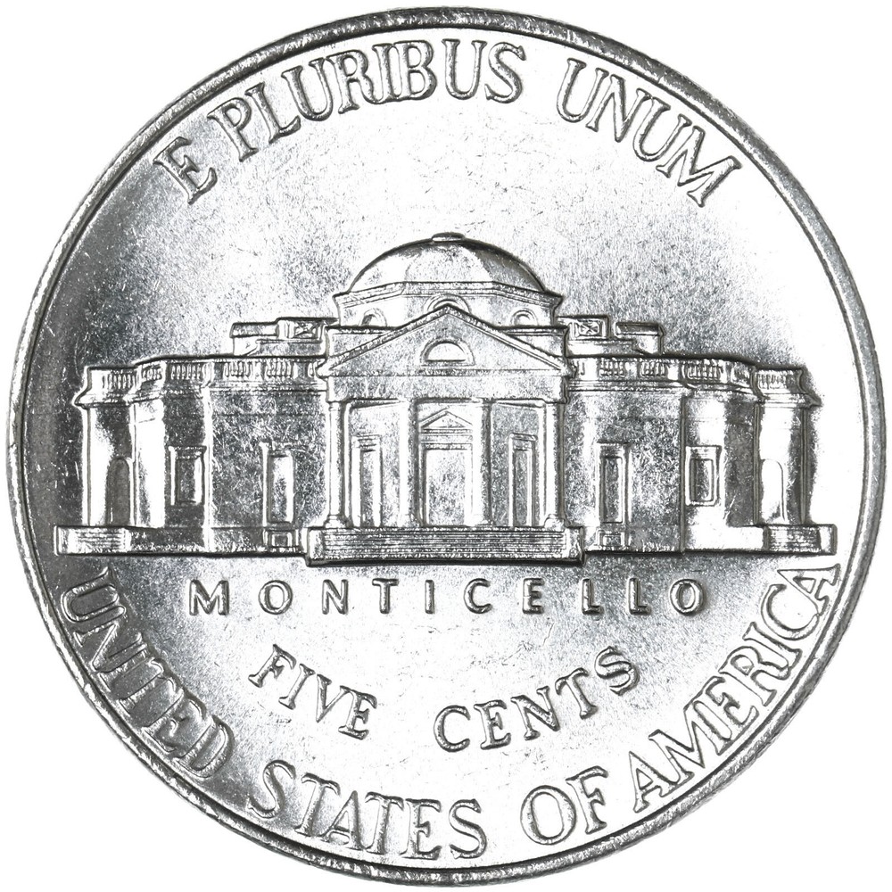 2002 D Jefferson Nickel Gem BU US Coin