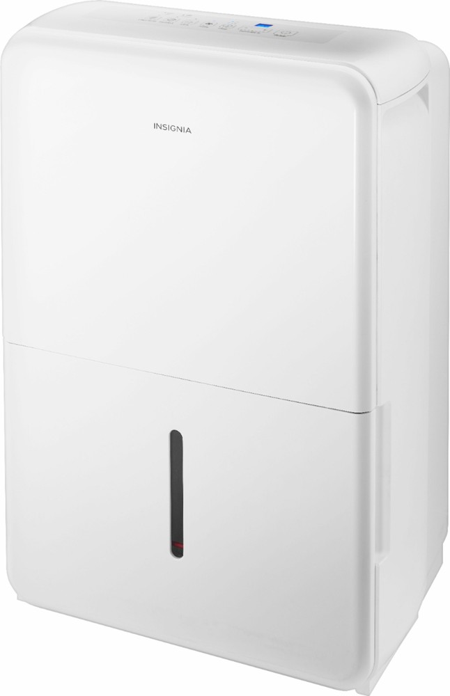 Insignia- 35-Pint Dehumidifier - White