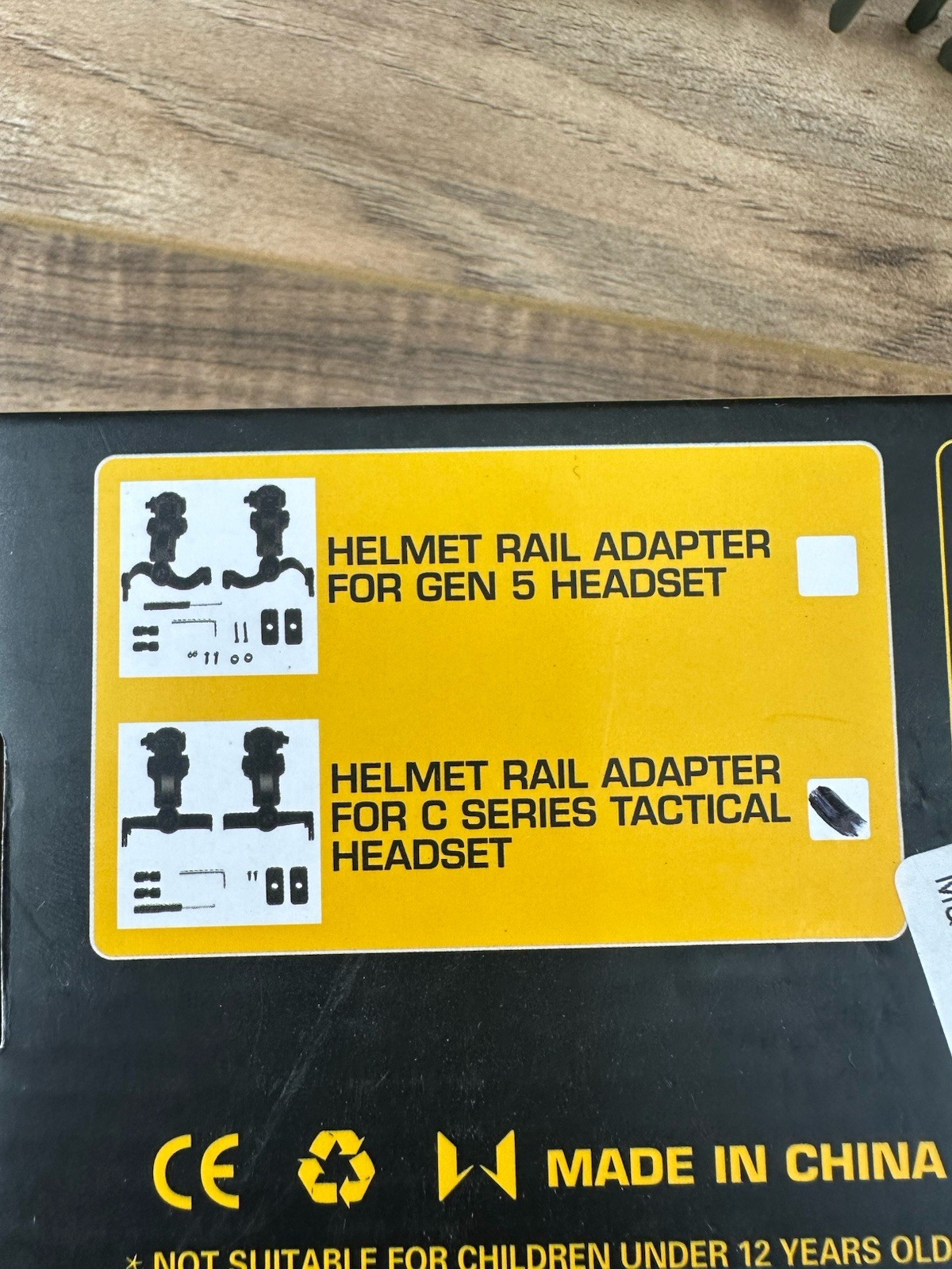 Tactical Helmet ARC Rail Adapter Multi-Angle Rotation Holder for COMTAC Headset