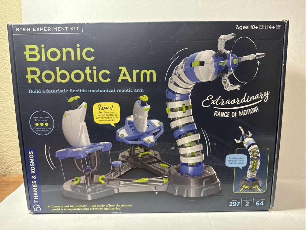 Educational Mechanical Arm Kit for Kids, Explore Robotics and Engineering