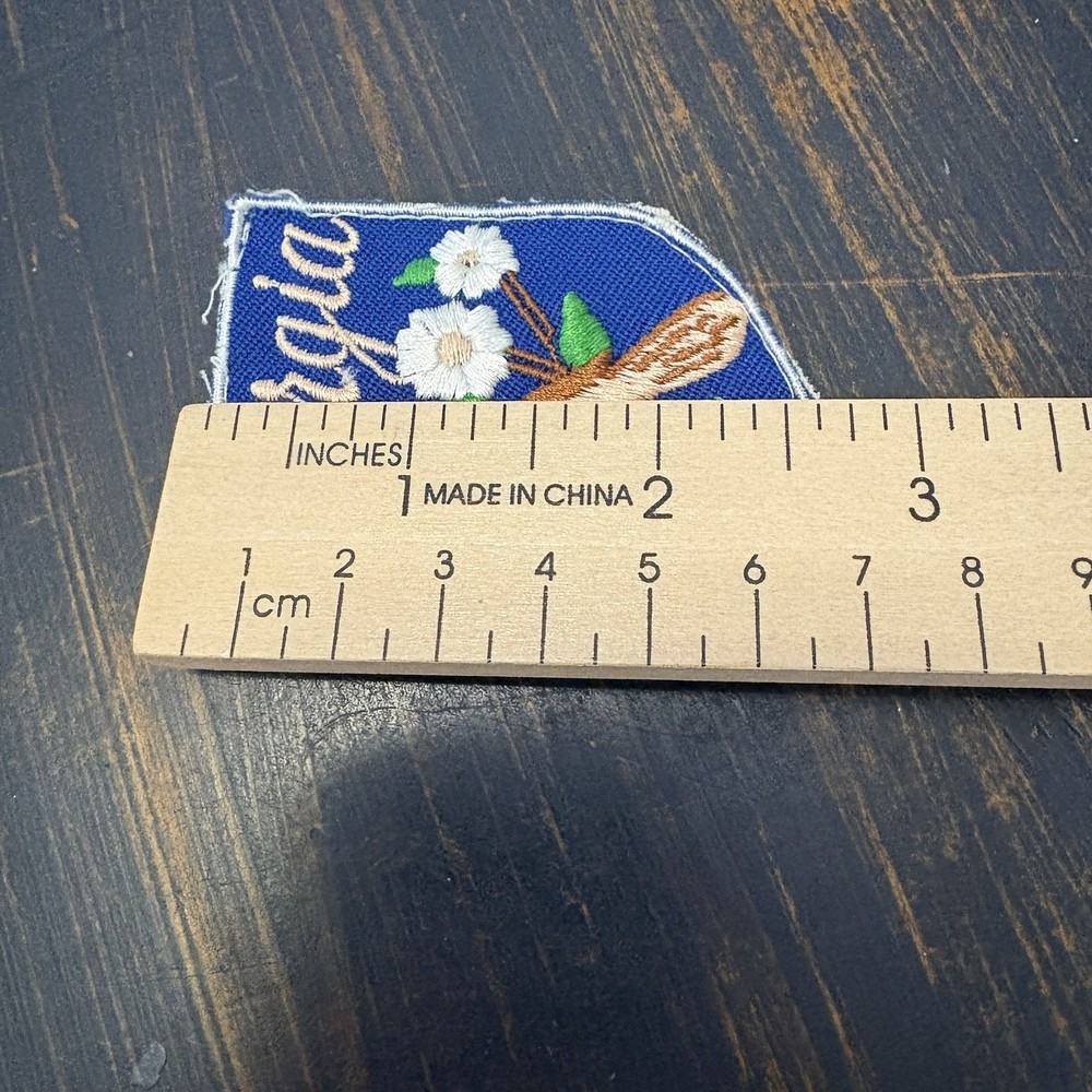 Georgia Patch State Bird And Flower