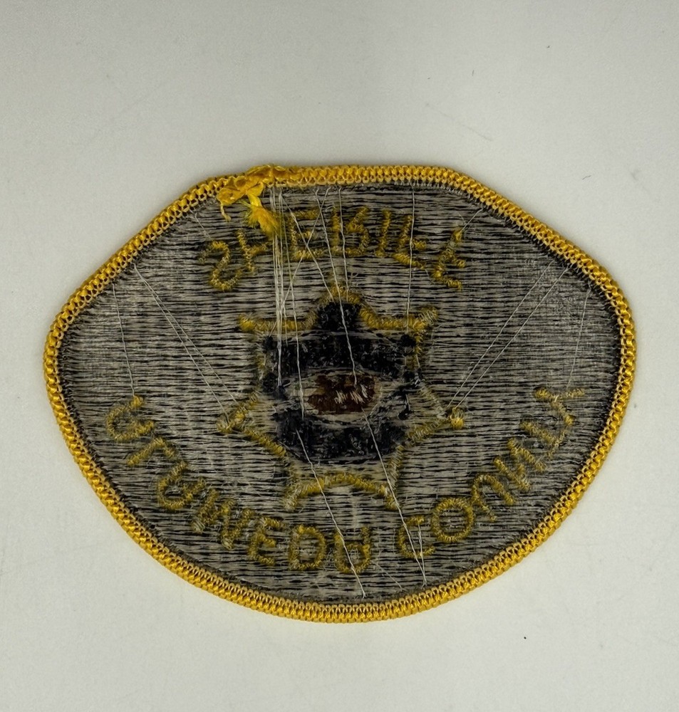 Alameda County California Sheriff Patch 3x2