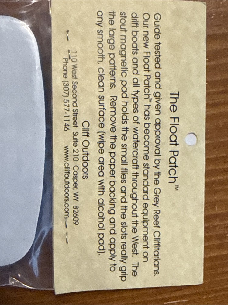 Cliff Float Patch