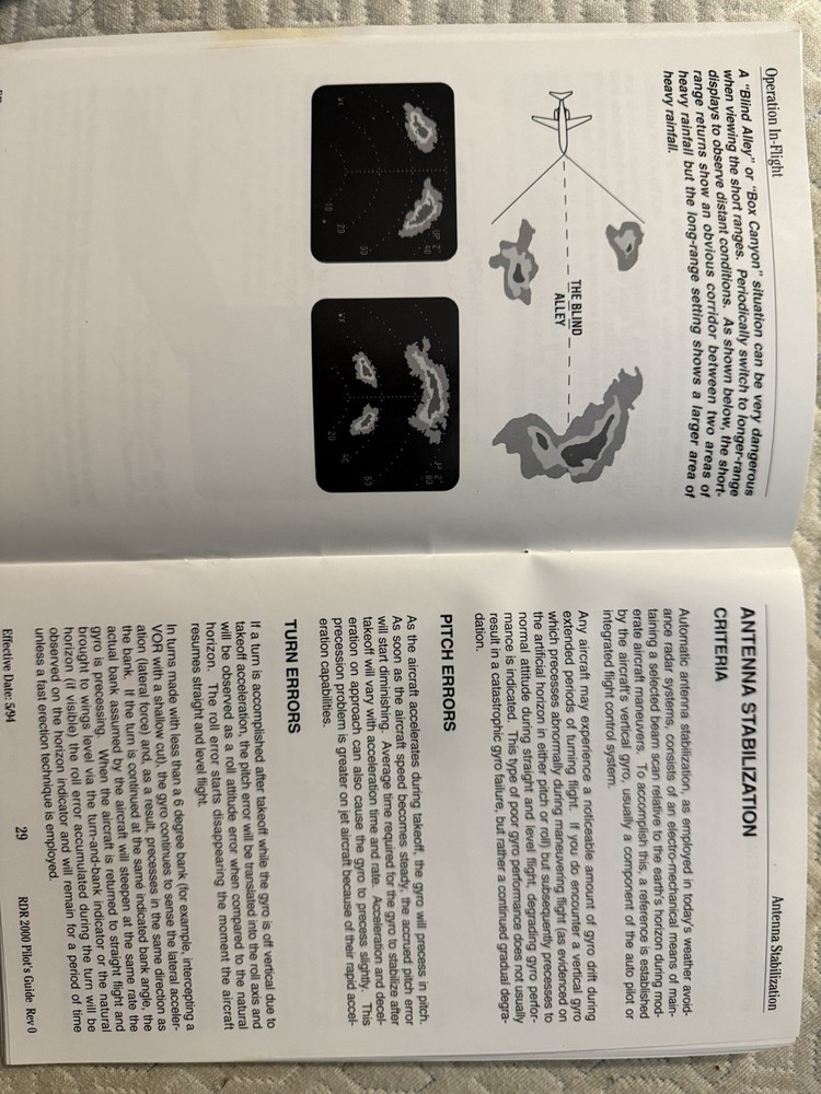 Bendix King RDR Radar System Manual