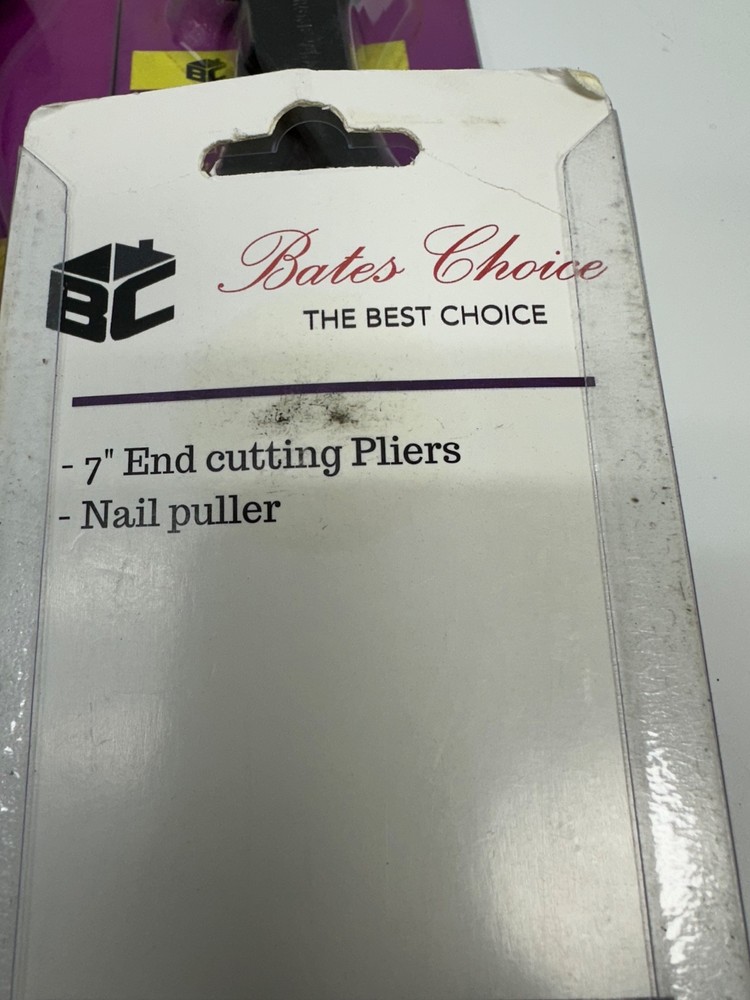 Bates- Nail Puller, 7 Inch, 4 Pack, - RED
