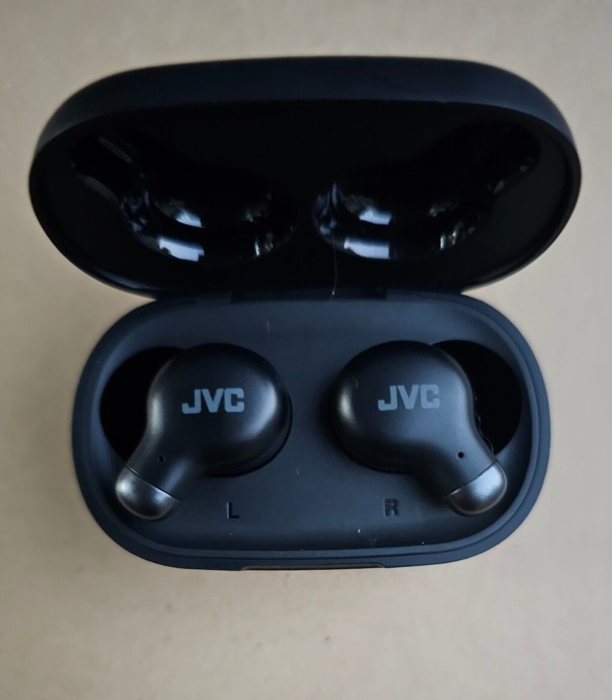 JVC HA-A25T CHARGING CASE ONLY BLACK BASE.