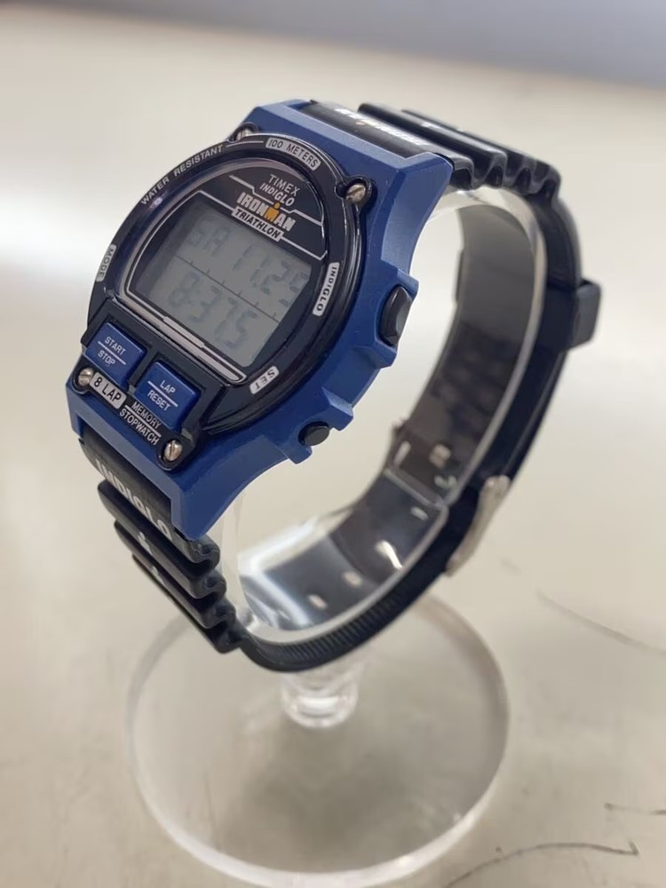 TIMEX Quartz Watch Digital Rubber BLK BLK