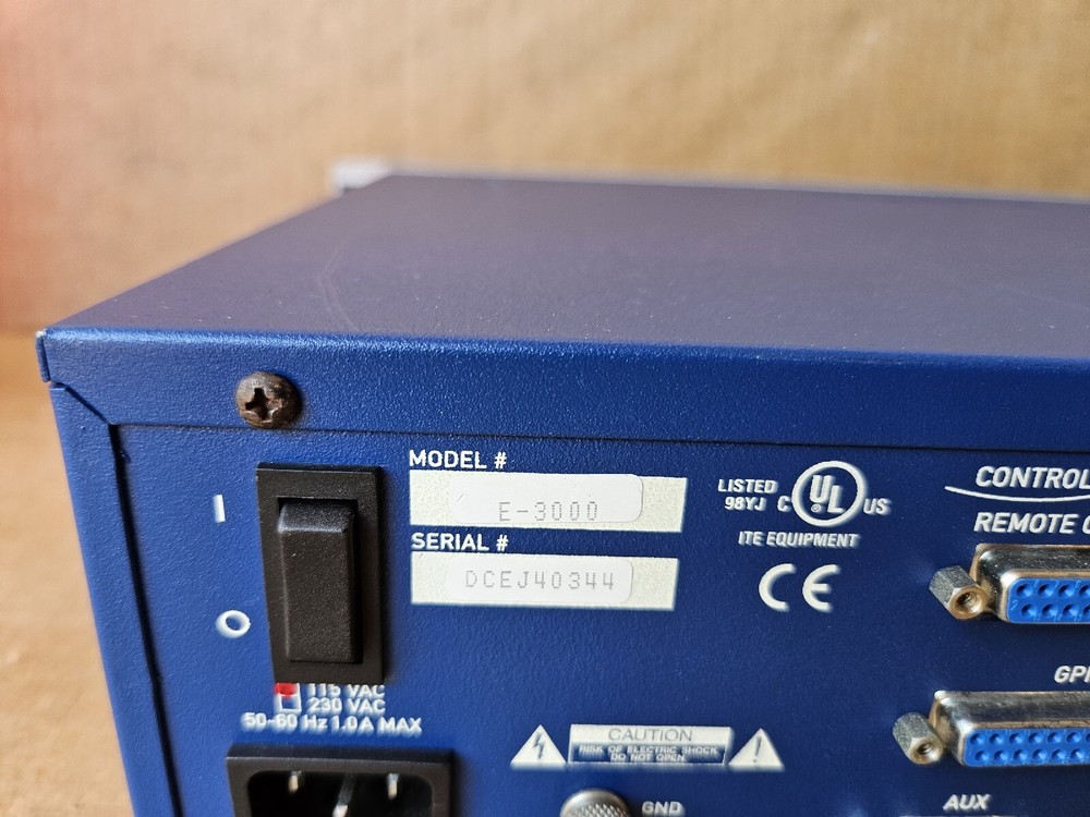 POWERS ON- 360 SYSTEMS DigiCart E E-3000 Ethernet Audio Network Recorder